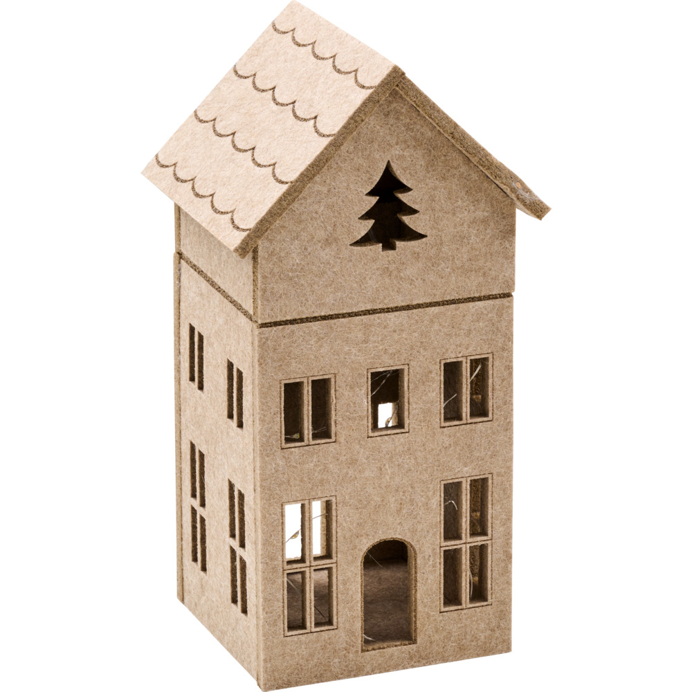 LED-Filzhaus klein 28 cm, 2-fach sortiert image number 1