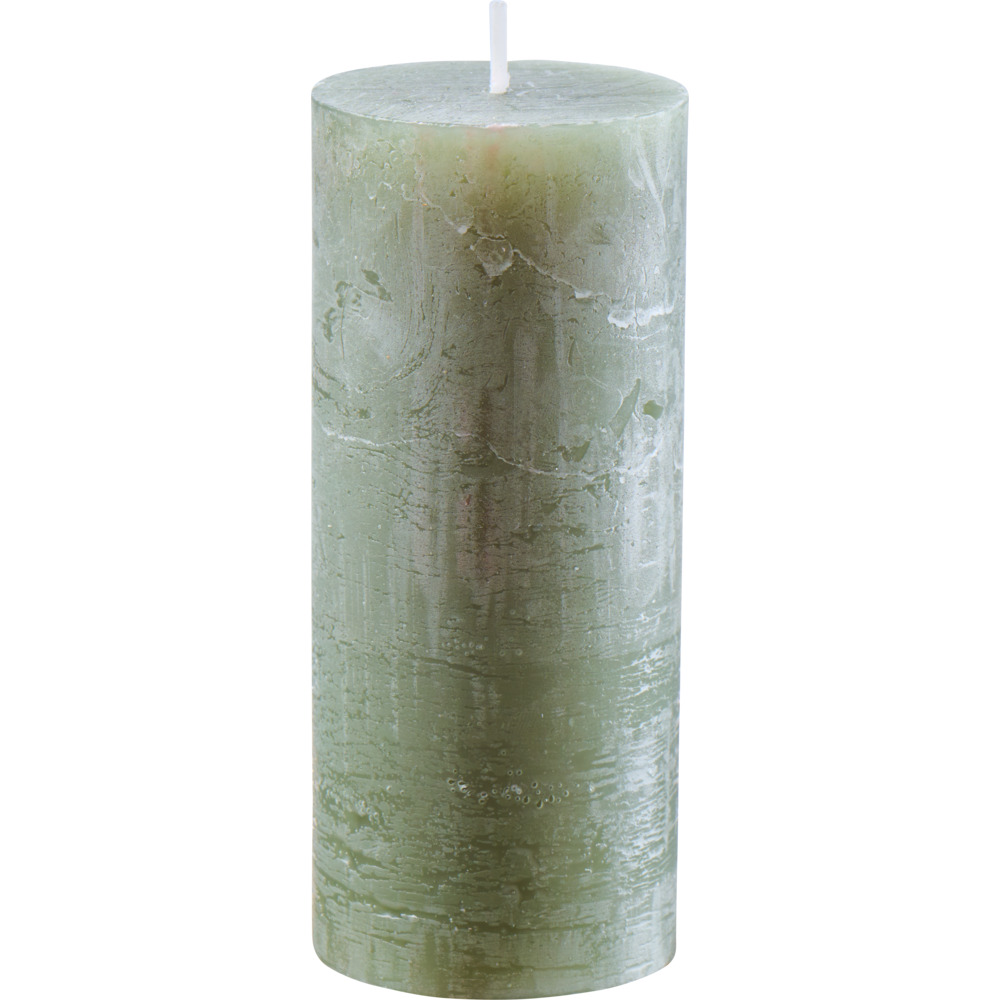 M&uuml;ller Polar Stumpenkerze 160 x &Oslash; 68 mm gr&uuml;n