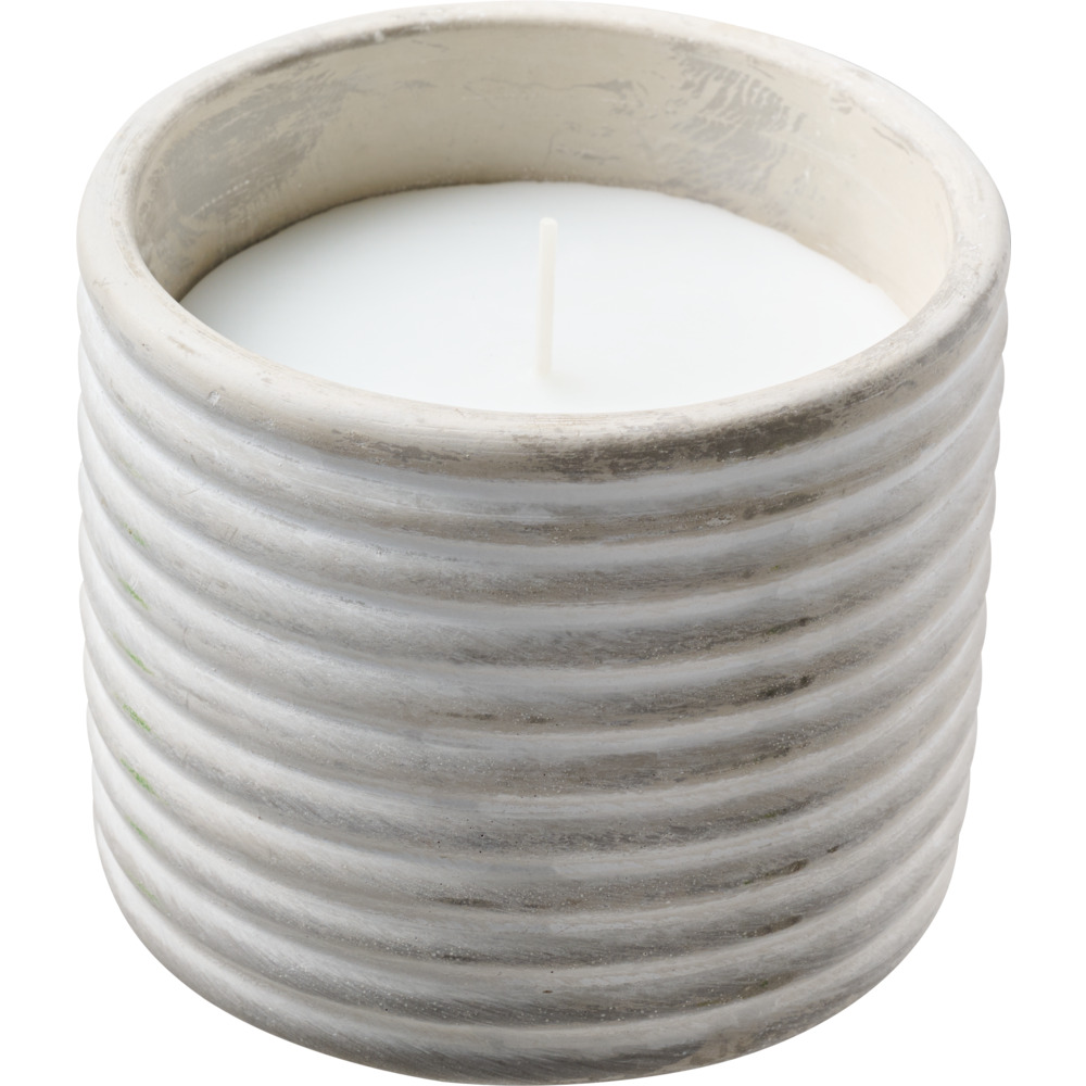 Citronellakerze &Oslash;12x10 cm im Betontopf image number 4