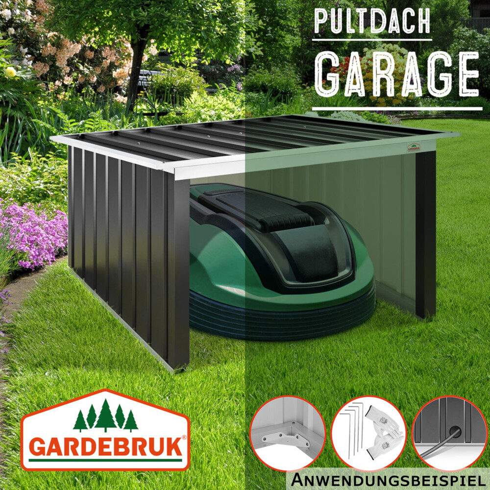 M&auml;hroboter Garage 89 x 90 x 54 cm Anthrazit image number 7