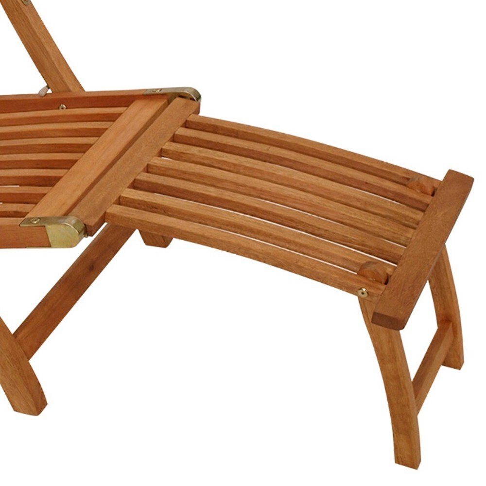 Gartenliege Maine, Eukalyptusholz ge&ouml;lt, image number 2