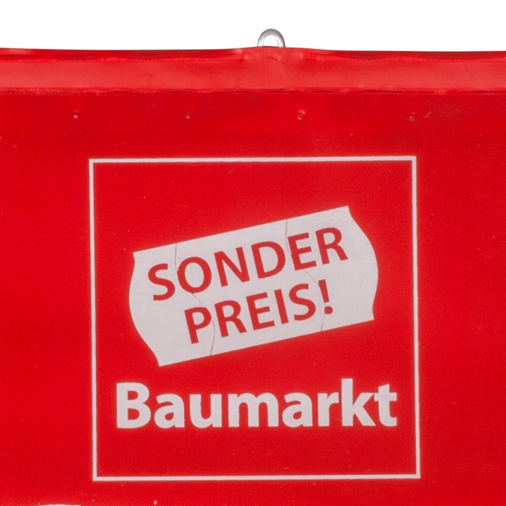 Sonderpreis Baumarkt Warnflagge Ladungssicherung 30 x 30 cm rot image number 1