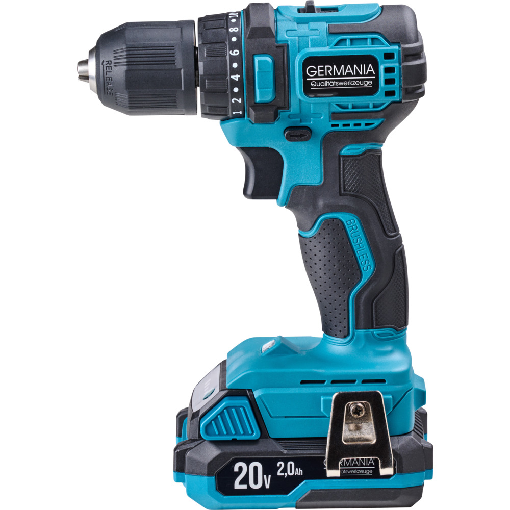 Akkuschrauber-Set brushless GERMANIA&reg; Plattform G2 20V image number 8