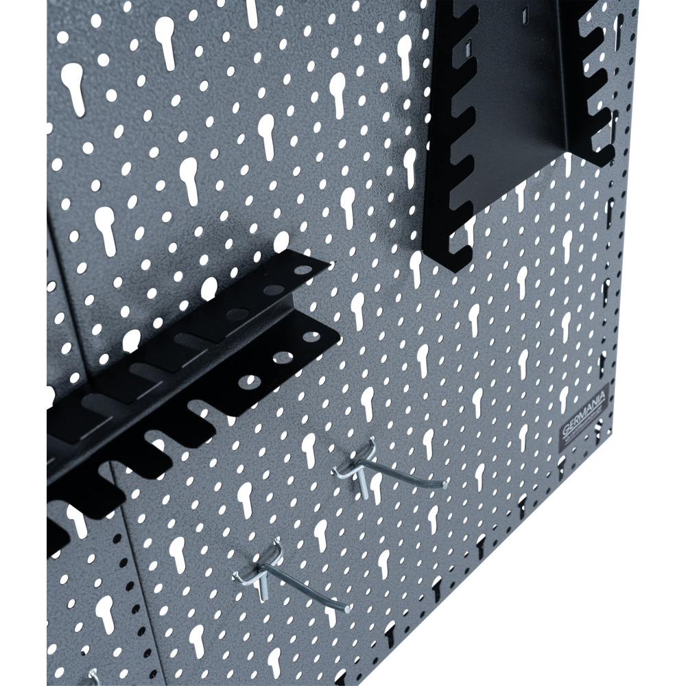 GERMANIA&reg; Lochwand 3-teilig mit Hakensortiment aus Stahlblech image number 3