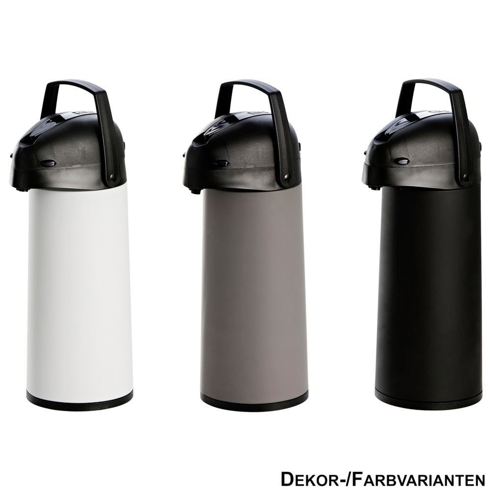 Pump-Thermoskanne 1,9 Liter mit Tragegriff