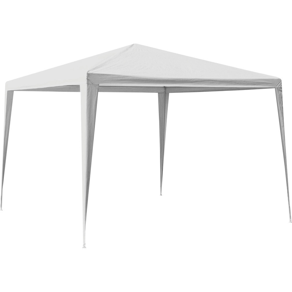 Pavillon 3x3m wei&szlig; aus PE-Gewebe