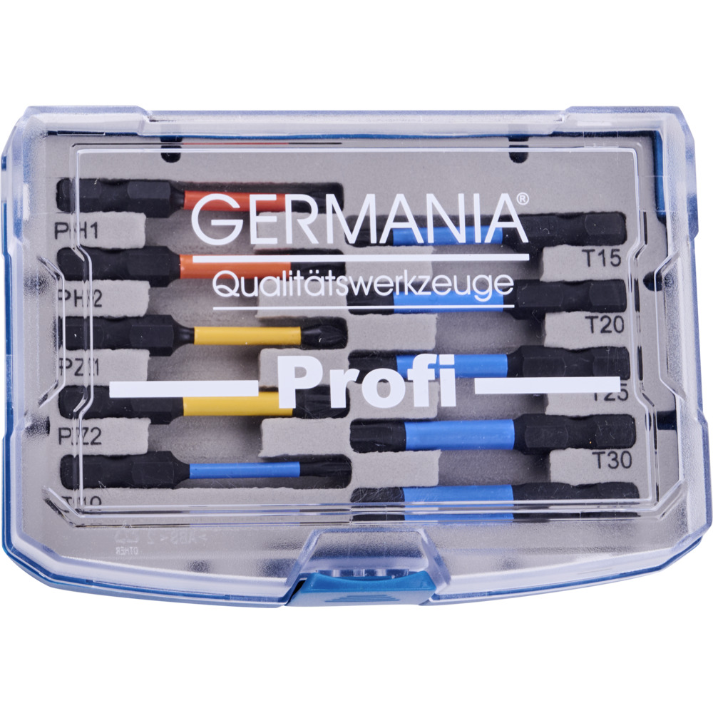 GERMANIA&reg; Profi Bit-Satz Torsion 10-teilig image number 2