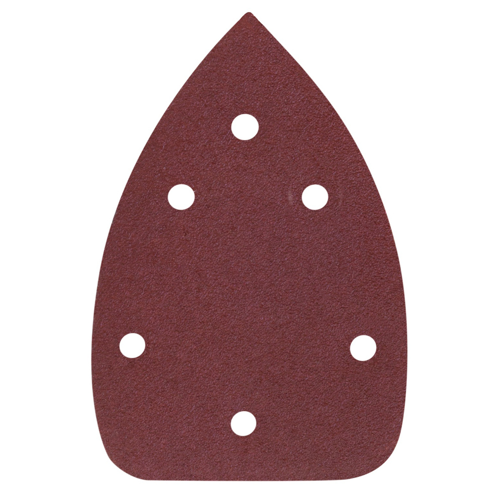 Schleifpapier Set K40-60-80 je 3 St&uuml;ck f&uuml;r GERMANIA&reg; Deltaschleifer, 6-fach gelocht