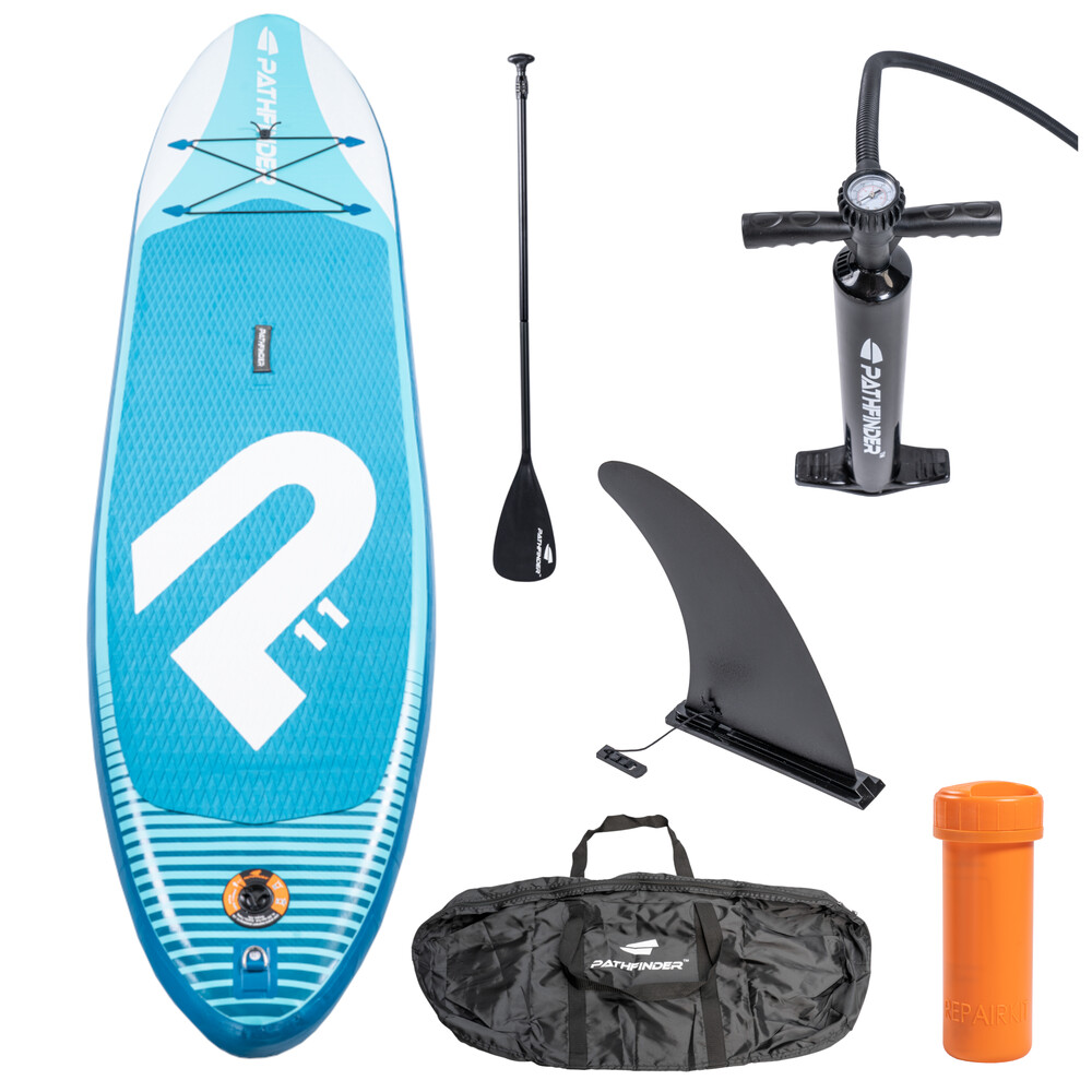 Stand-up-Paddleboard-Set Pathfinder f&uuml;r Einsteiger mit Zubeh&ouml;r