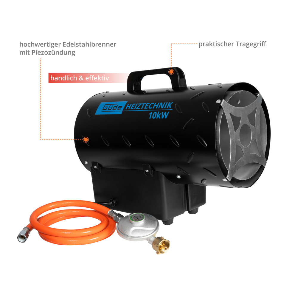 G&uuml;de&reg; Gasheizgebl&auml;se GGH10 10 kW Heizleistung image number 1