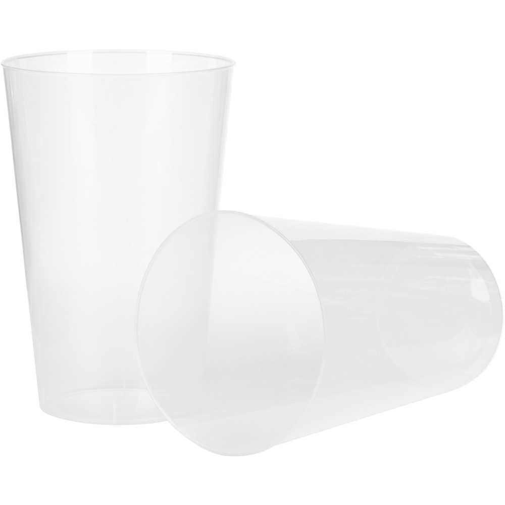 Mehrweg-Trinkbecher 10 St&uuml;ck klar 0,4 Liter image number 1