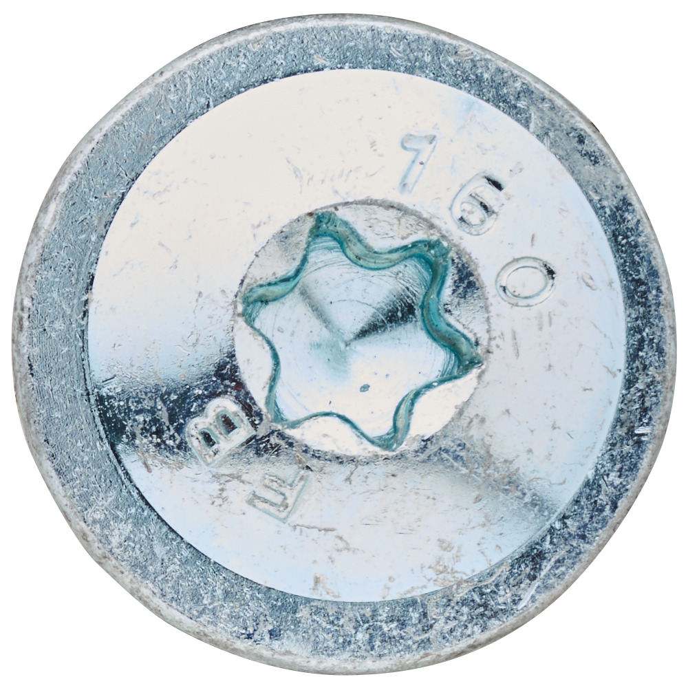 Holzbauschraube 8,0x160mm TX Tellerkopf Teilgewinde verzinkt image number 3