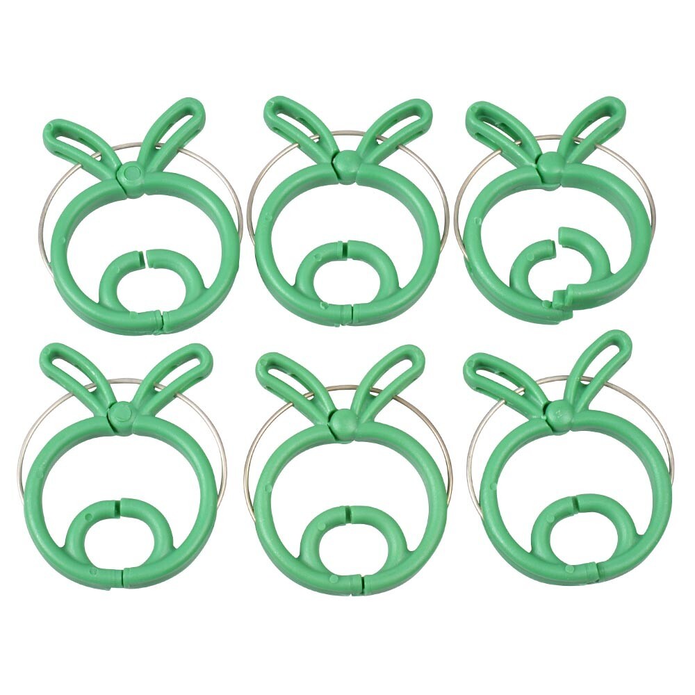 Pflanzenclips 30 mm 6 St&uuml;ck in Gr&uuml;n