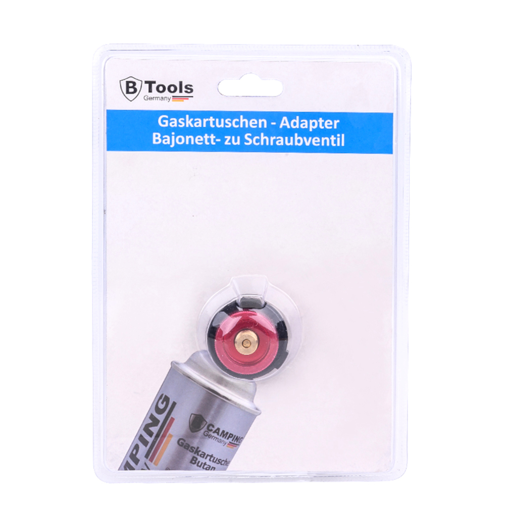 Gaskartuschen-Adapter Bajonett- zu Schraubventil image number 1