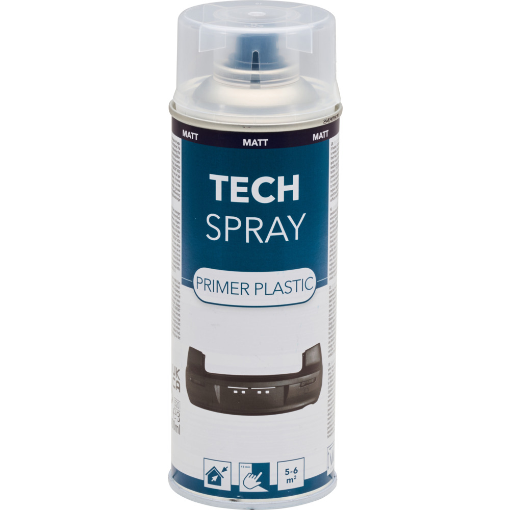 Tech Spray Plastik Primer 400 ml in matt image number 1