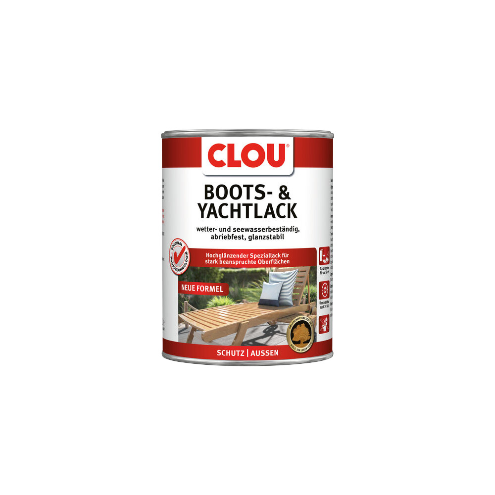 Clou&reg; Boots- & Yachtlack 2,5 l