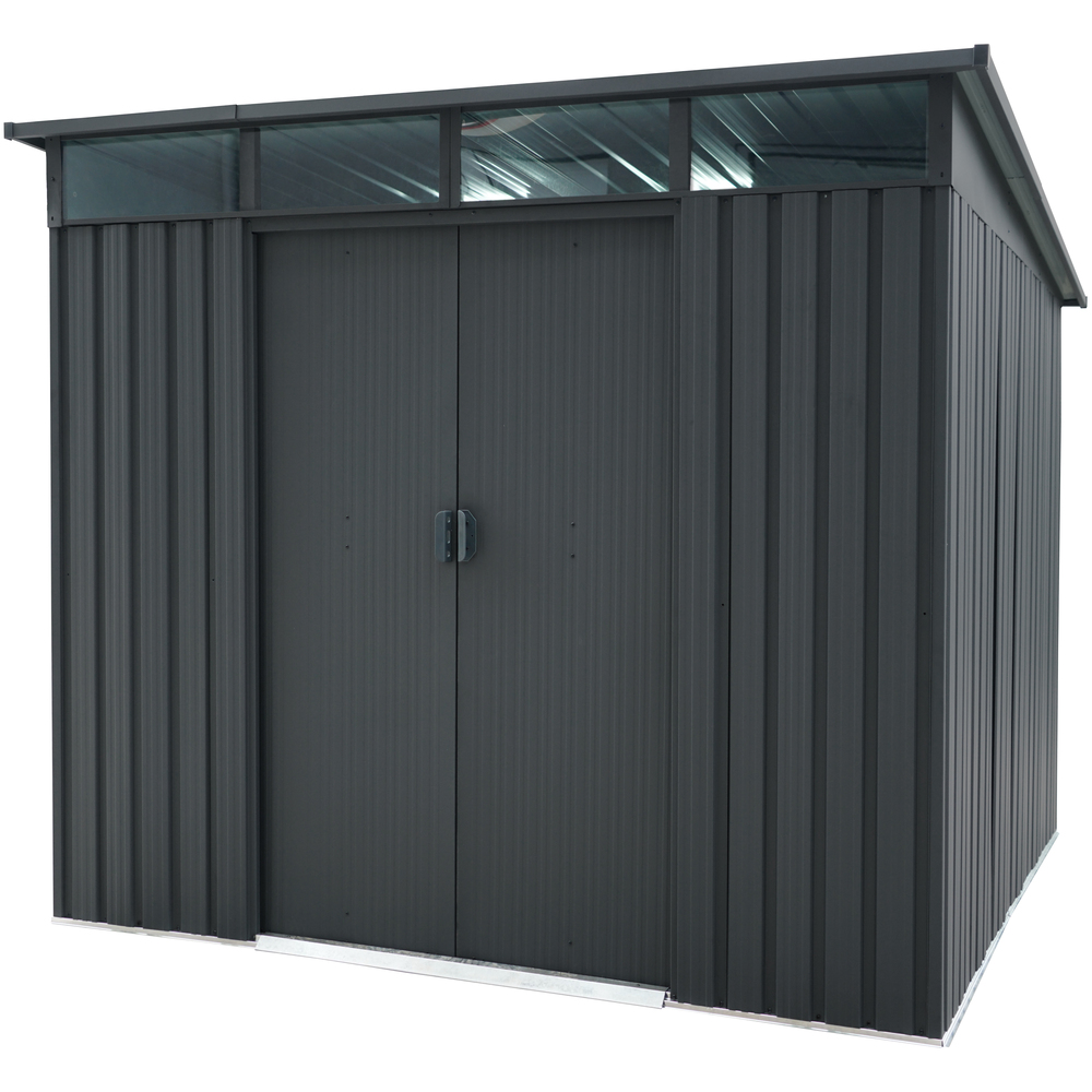 PERGART&reg; Ger&auml;tehaus "L&uuml;beck 89" 224 x 267 x 203 cm anthrazit matt image number 2