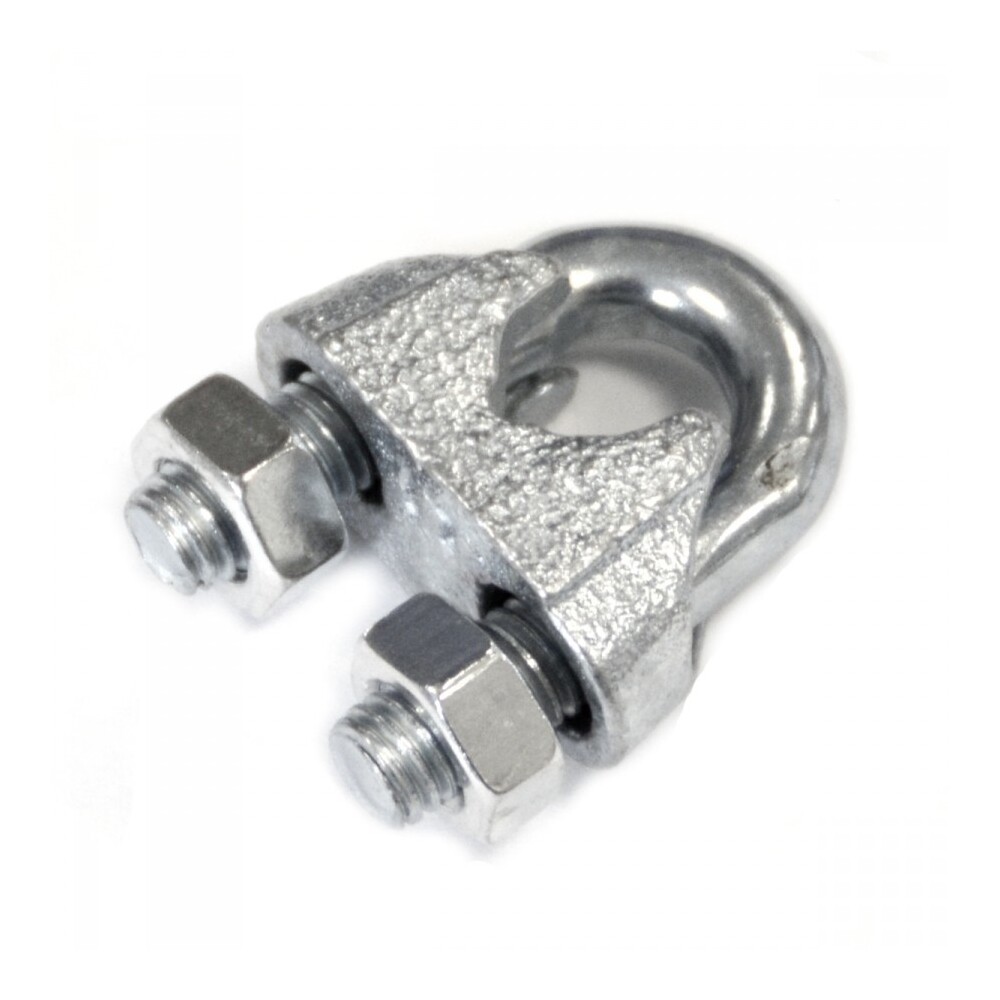 Drahtseilklemme 13 mm aus verzinktem Stahl