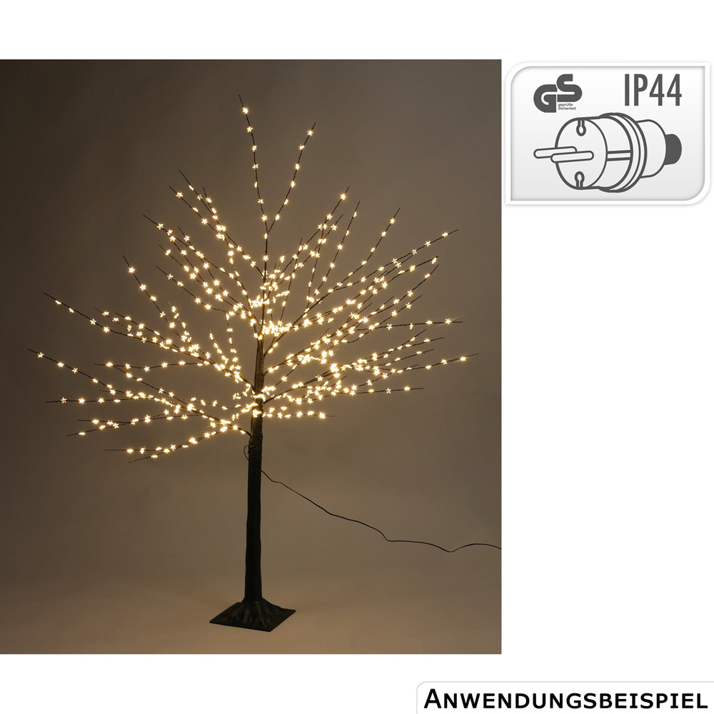 LED-Lichterbaum mit 480 LEDs warmwei&szlig; 120 cm