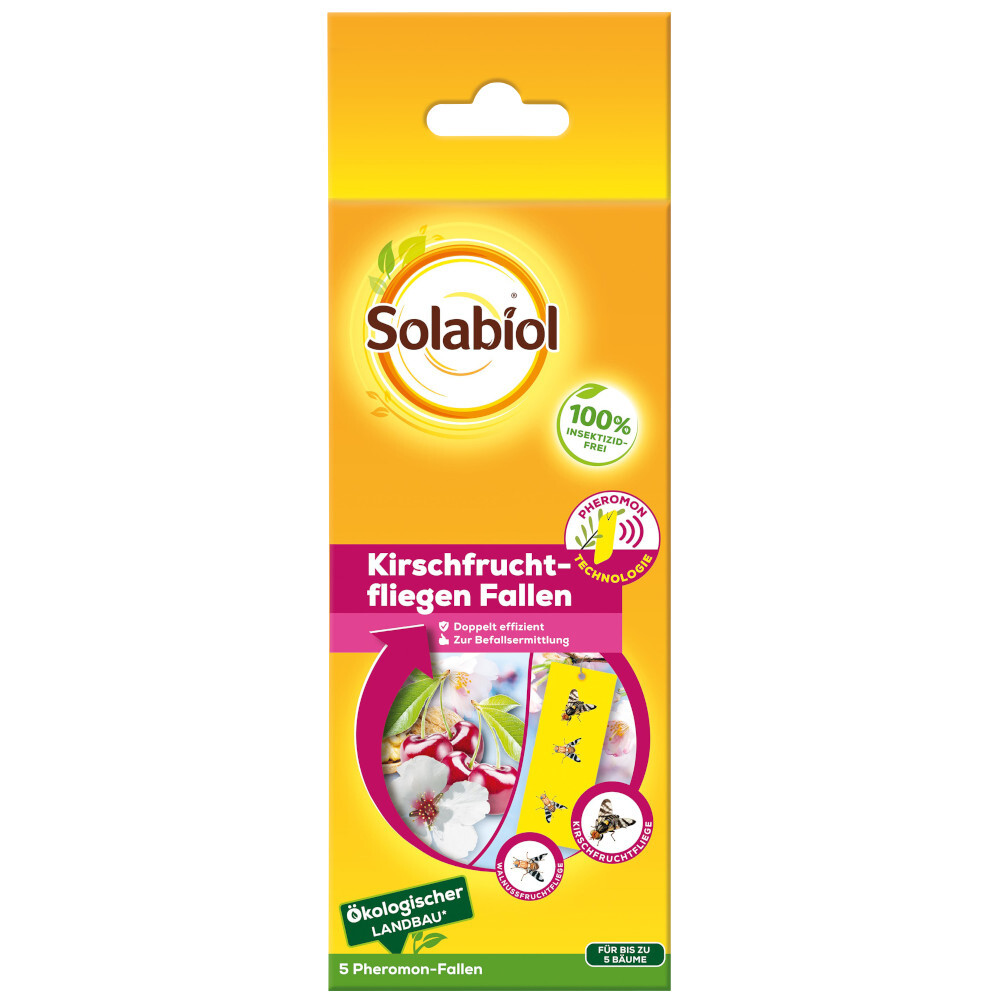 Solabiol Kirschfruchtfliegen-Falle auf Pheromonbasis
