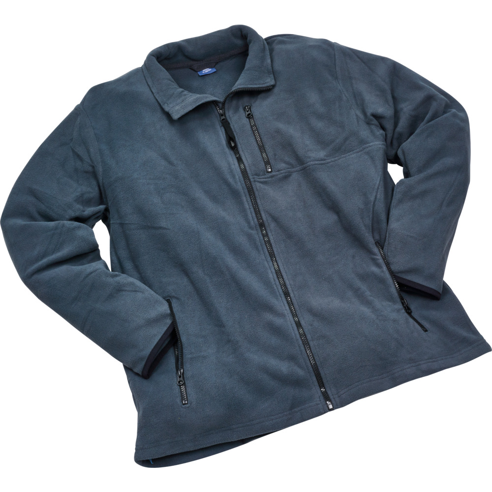 Arbeitsjacke Fleece Herren M - XL, navy oder grau image number 3