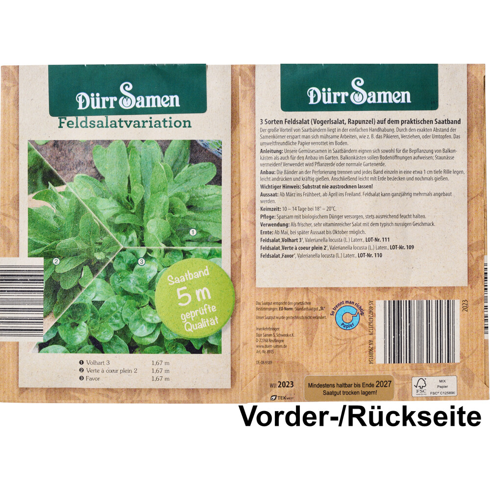 Saatband 3 St&uuml;ck / Saatscheiben 5 St&uuml;ck, sortiert image number 3