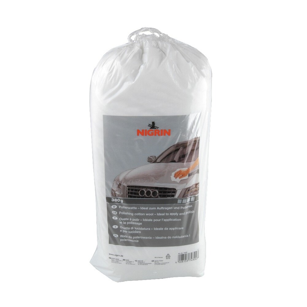 Nigrin Polierwatte, 380 g, 100 % Viskose