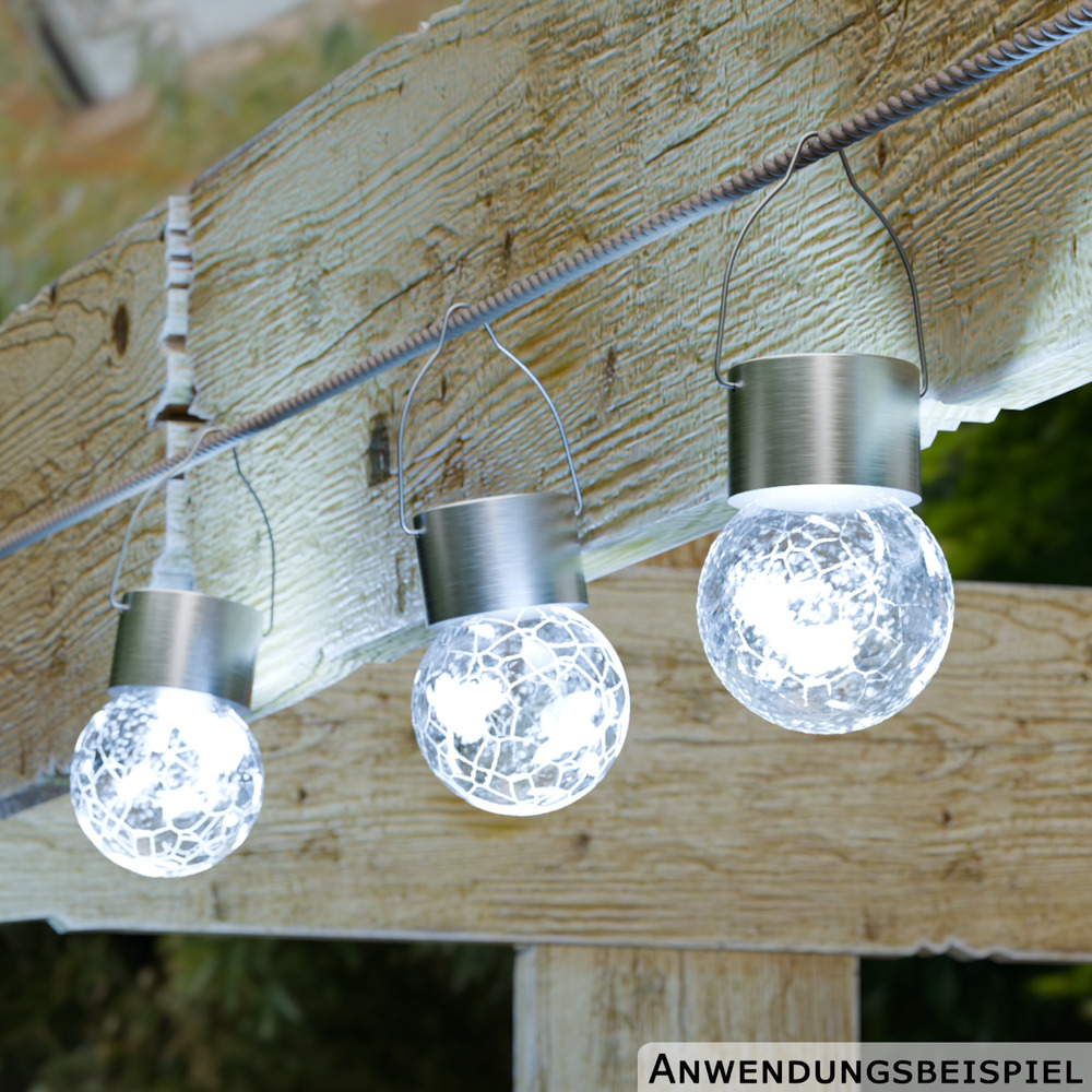 LED Solarleuchte zum Aufh&auml;ngen 6 cm image number 1