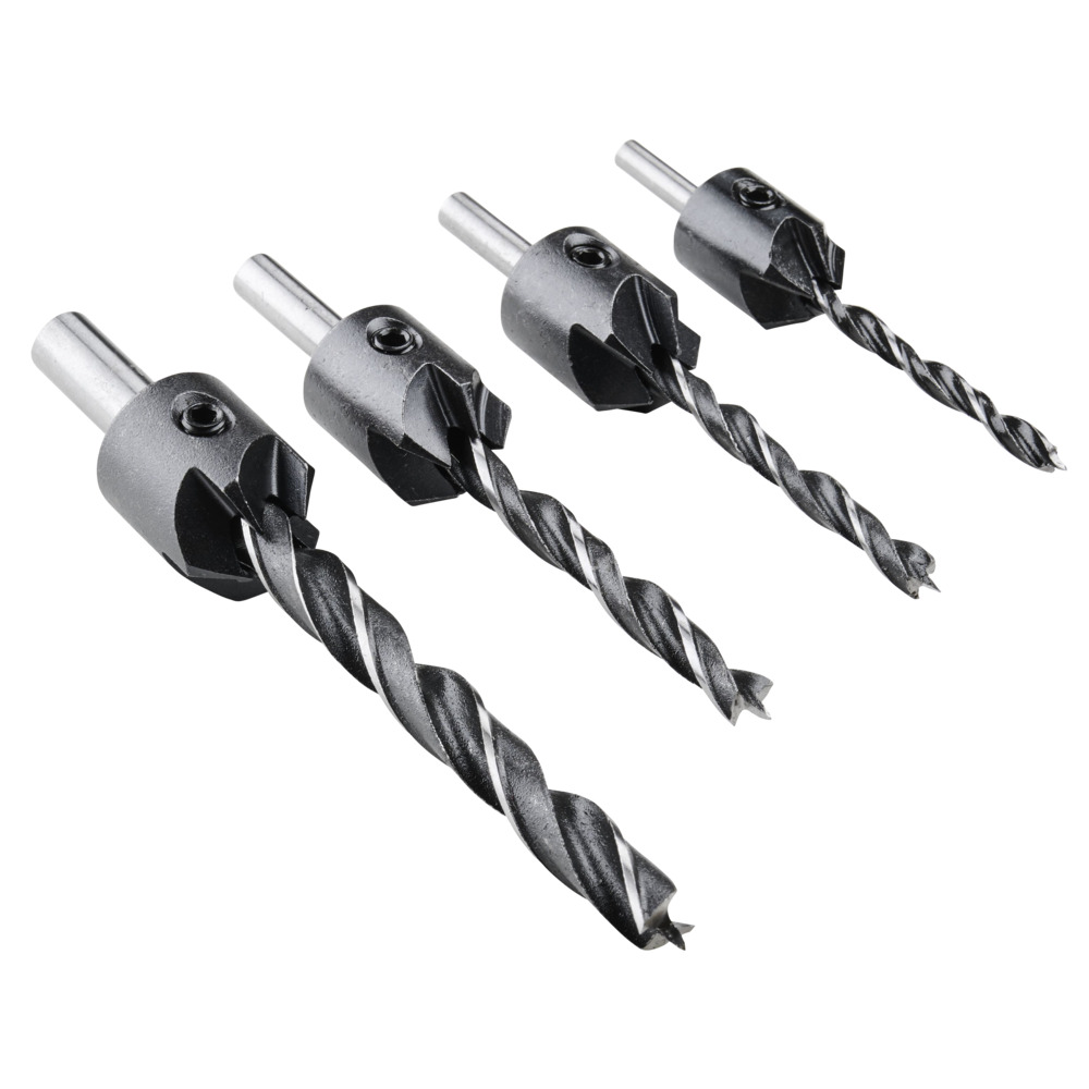 Holzbohrer-Set 4-teilig 4-8 mm