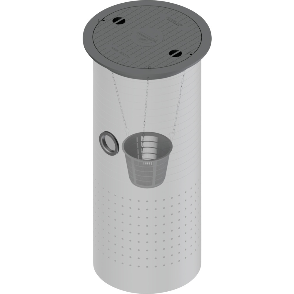 Sickerschacht 500 Liter inklusive begehbarer Abdeckung image number 2