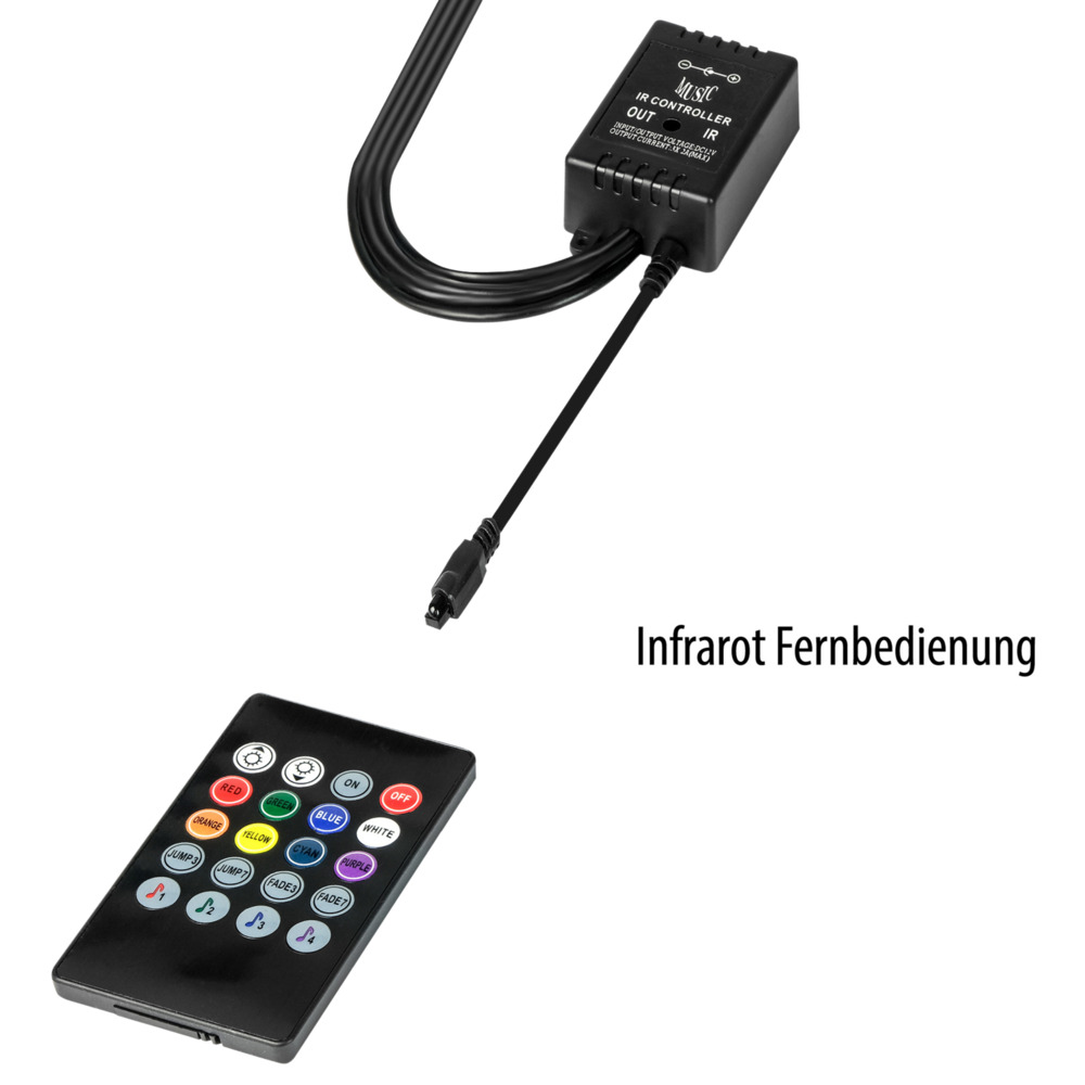 APA Kfz LED-Innenraumbeleuchtung Farbwechsel 12V image number 1