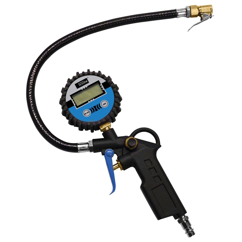 G&uuml;de&reg; Druckluft Reifenf&uuml;ller 7bar Digitalanzeige