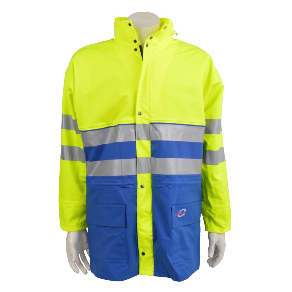Warnschutz Regenjacke Gr&ouml;&szlig;e S - B-Ware image number 1