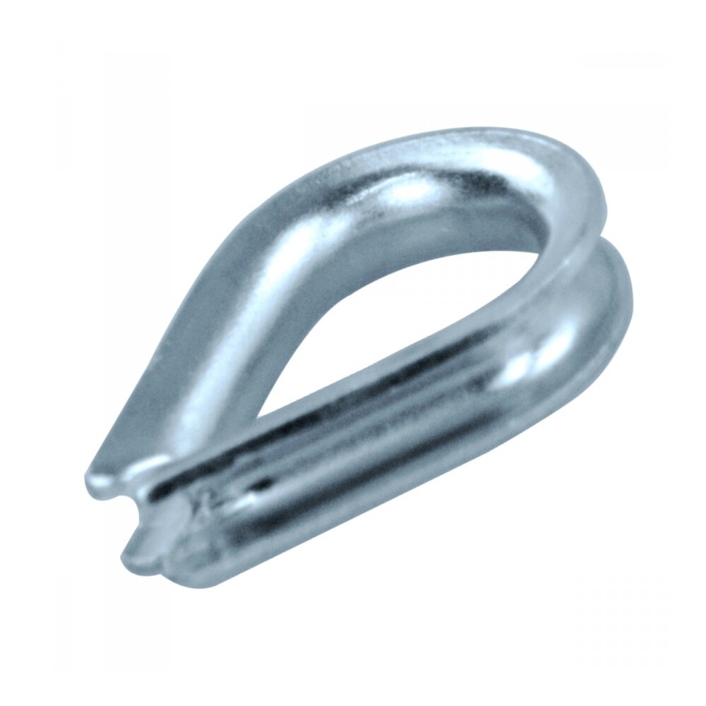 Kausche 8 mm aus Stahl