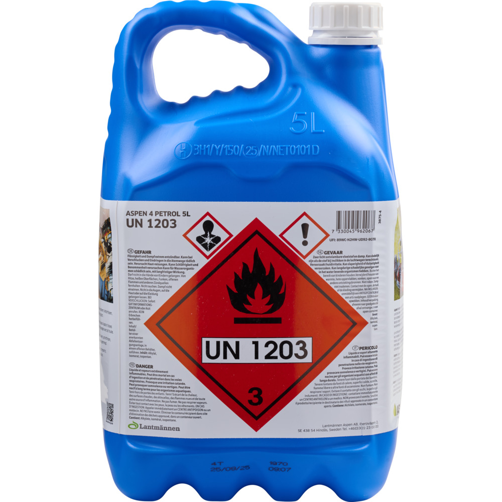ASPEN&reg; 4-Takt Treibstoff Benzin, 5 Liter image number 3