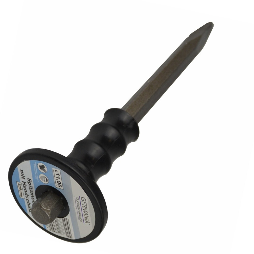 GERMANIA&reg; Spitzmei&szlig;el 300 x 18 mm mit Handschutz
