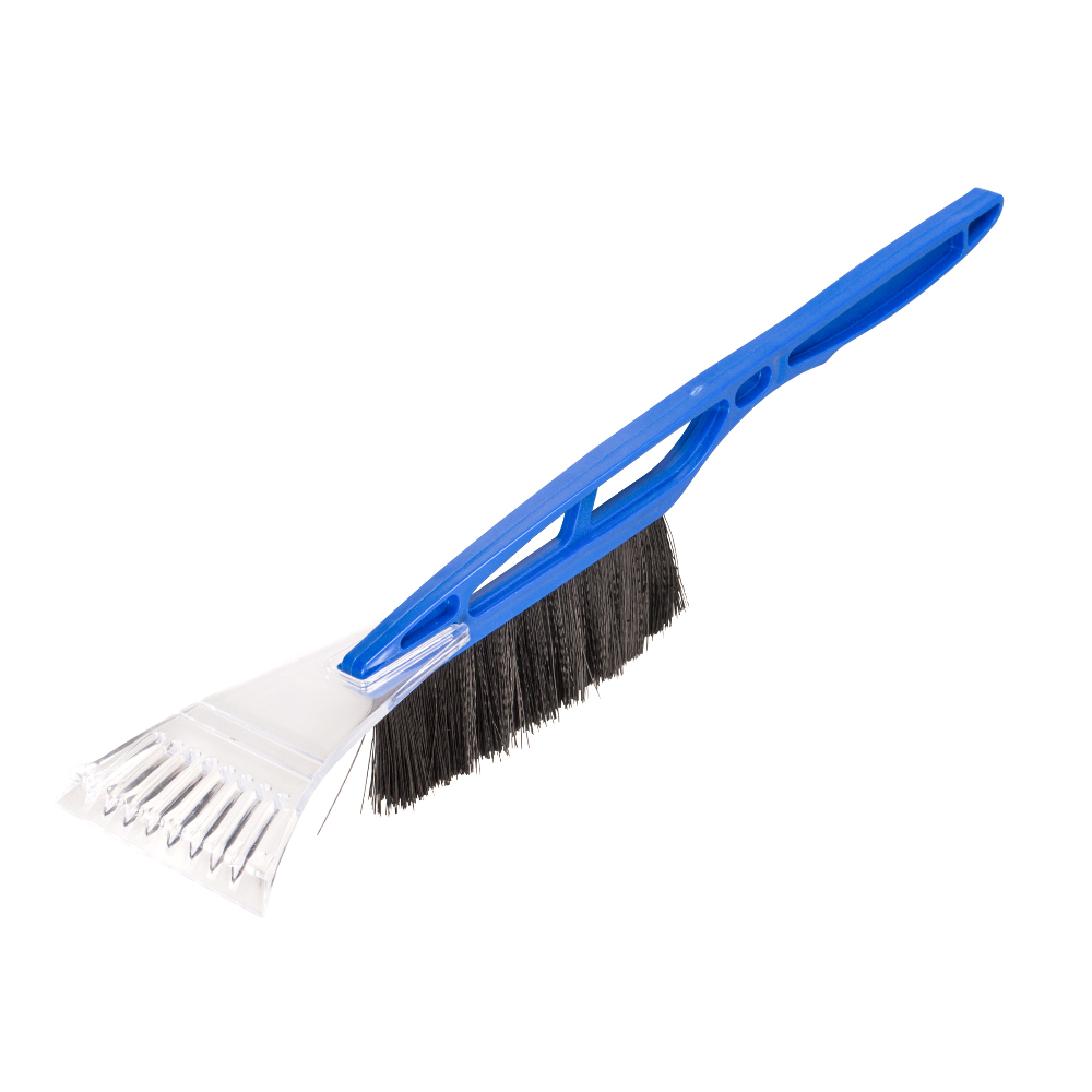 Schneebesen mit Eiskratzer 53 cm aus Kunststoff