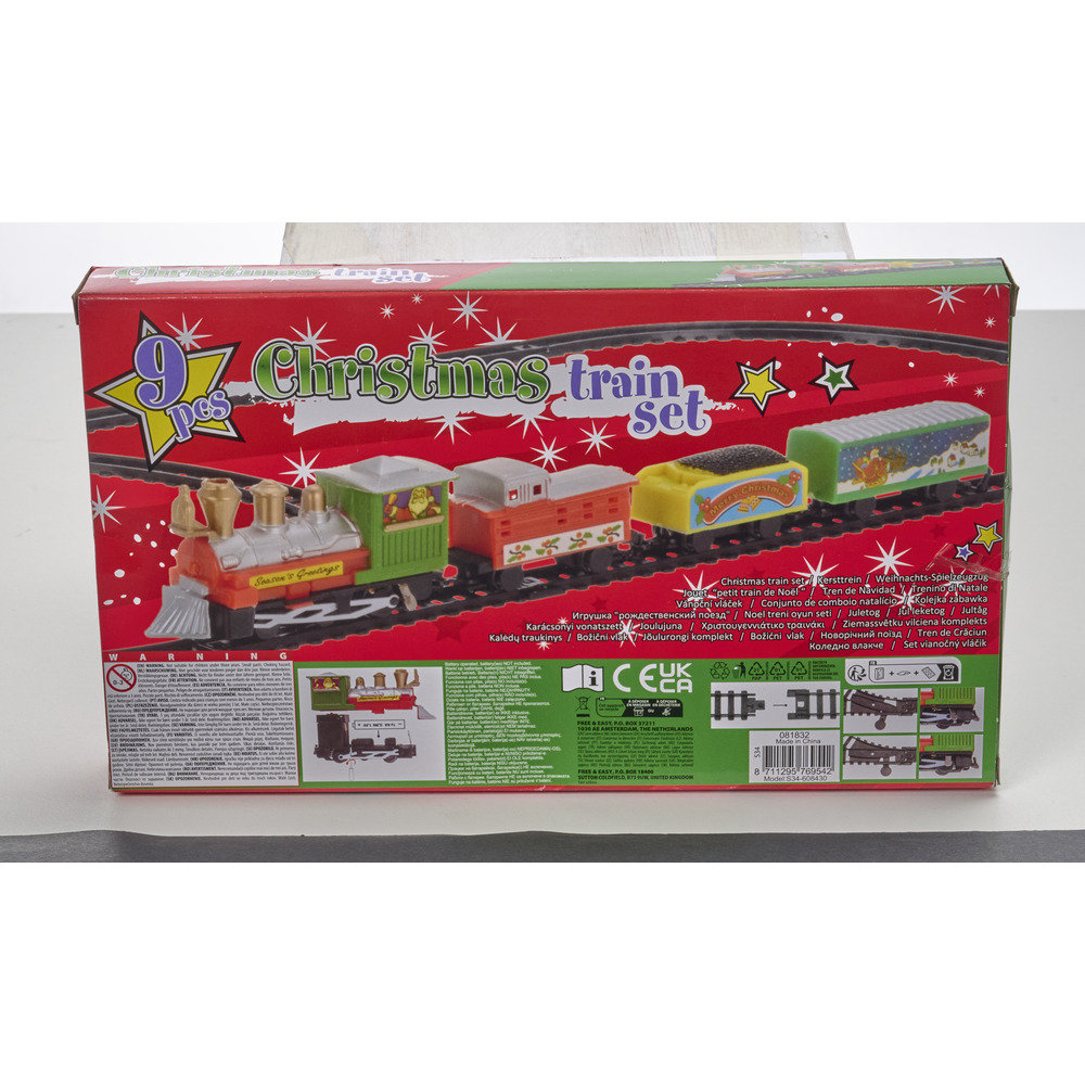 Weihnachtseisenbahn 9-teilig batteriebetrieben image number 5