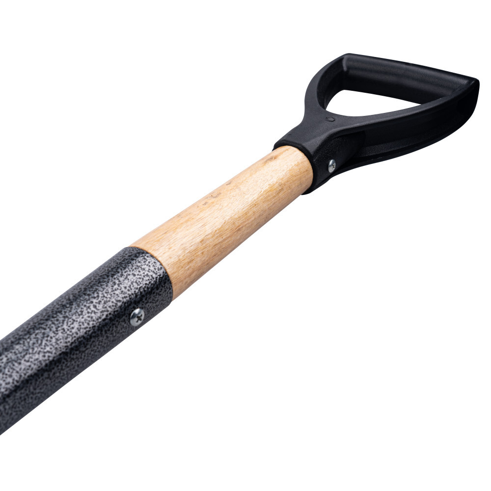 Gartenspaten 70 cm aus Stahl und Holzstiel image number 2