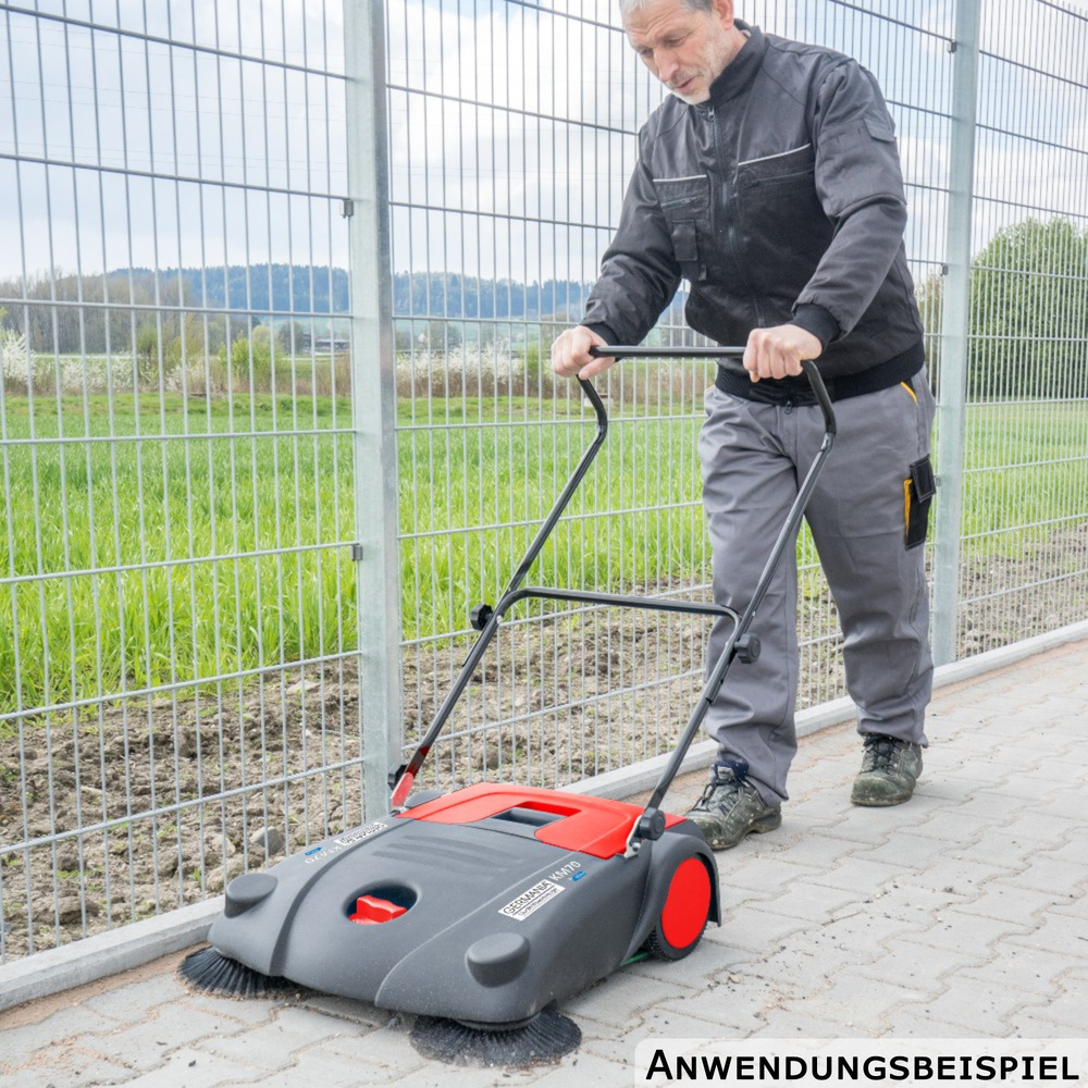 GERMANIA&reg; Handkehrmaschine KM70 70 cm 14 Liter image number 6