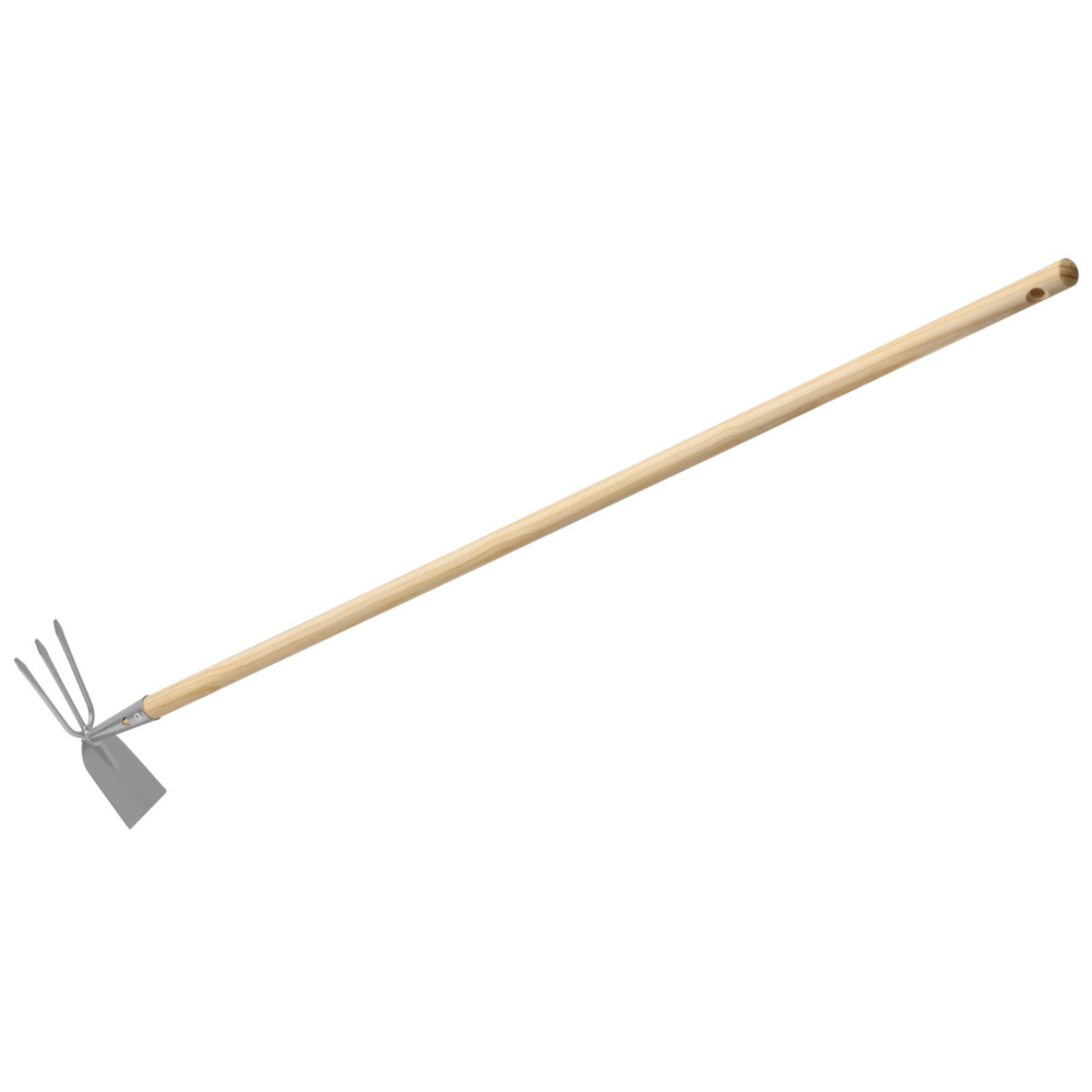 GERMANIA&reg; Doppelhacke 3 Zinken mit H&auml;ufelblatt