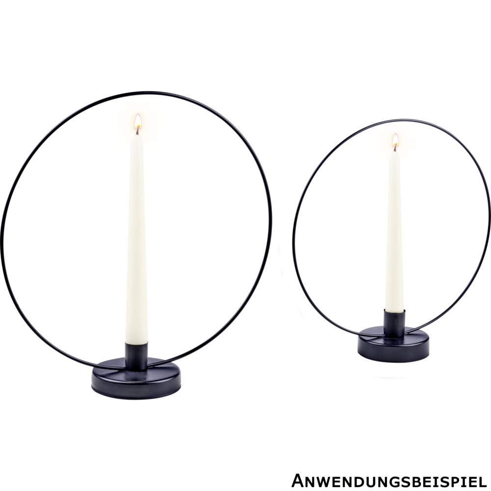 Kerzenhalter-Set 2 St&uuml;ck ringf&ouml;rmig image number 3