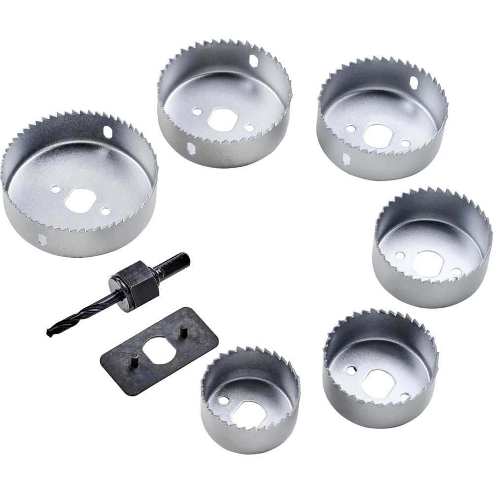 Lochs&auml;gensatz 9-teilig 50-60-65-72-75-86 mm image number 2