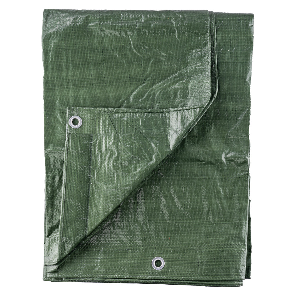 Abdeckplane 2 x 3 m 100 g/m&sup2; aus B&auml;ndchengewebe image number 1