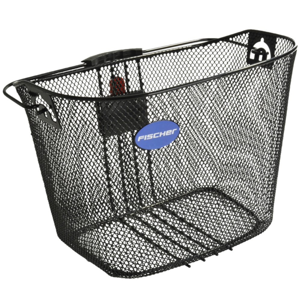 FISCHER Fahrradkorb Lenker engmaschig schwarz
