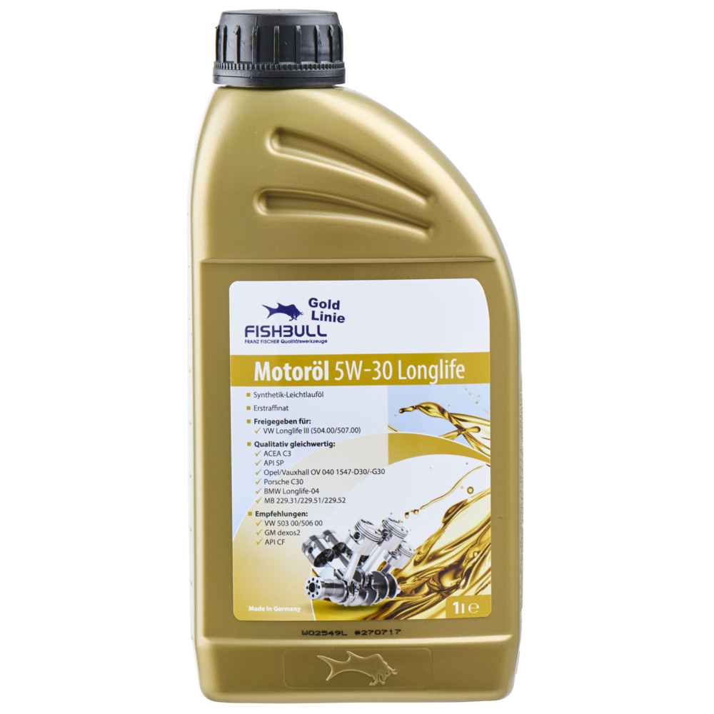 FISHBULL Motor&ouml;l 5W-30 LL 1 Liter image number 1