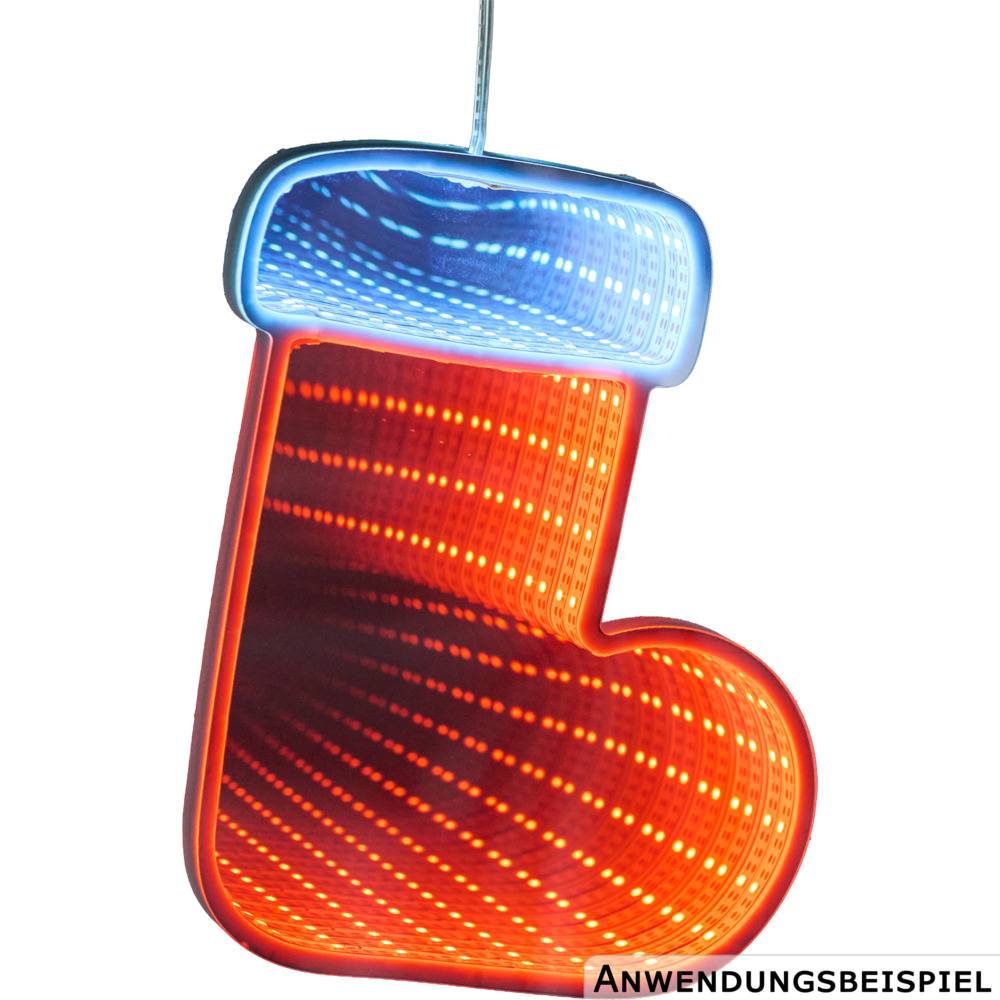 LED-3D-Spiegelleuchte Infinity Effekt 20 cm, Designauswahl image number 11