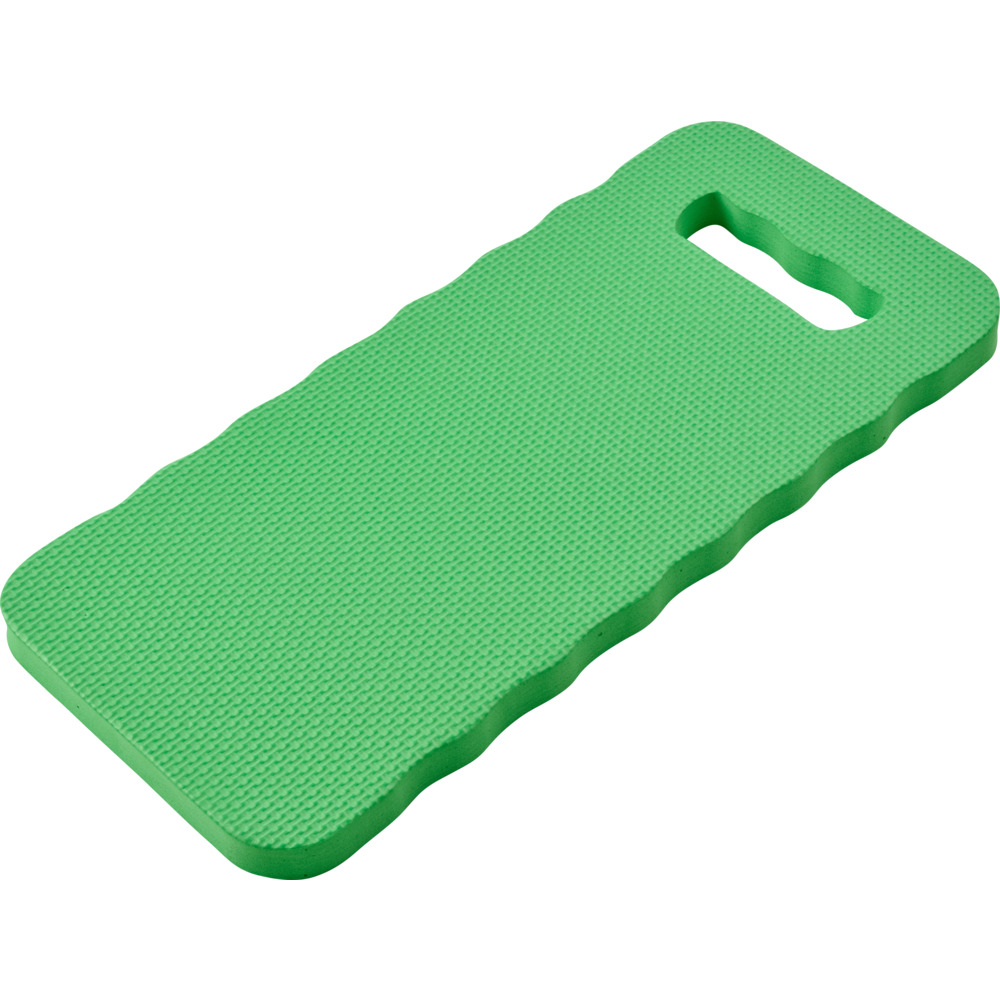 Kniekissen 40 x 18 x 2 cm Schaumstoff gr&uuml;n