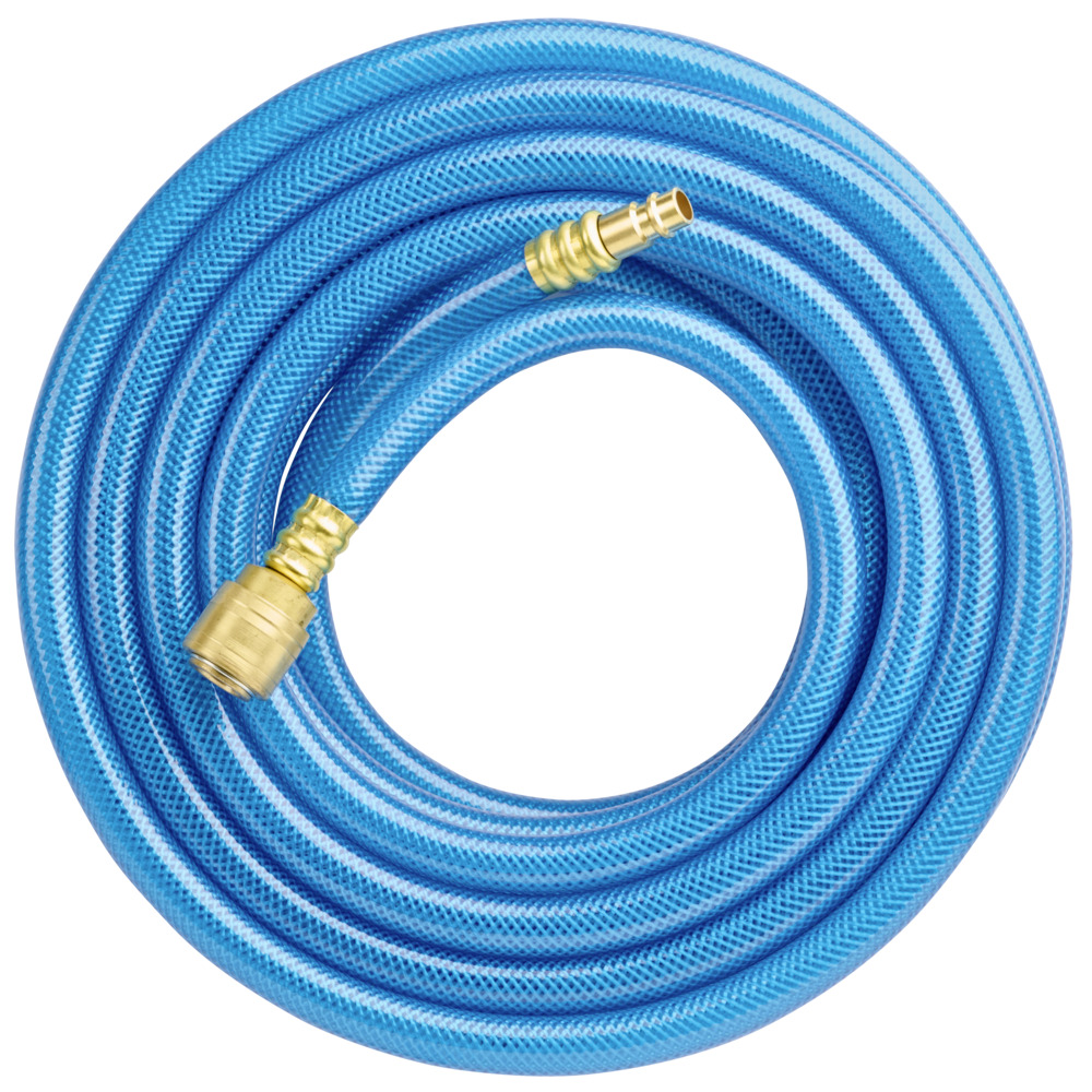 Druckluftschlauch 9mmx10m 3/8" 17bar Schnellkupplung image number 2