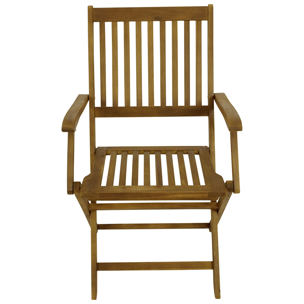 Klappstuhl-Set&nbsp;BENITA, 2-teilig, Akazienholz ge&ouml;lt image number 2